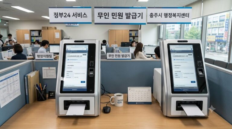 행정복지센터 무인민원발급기