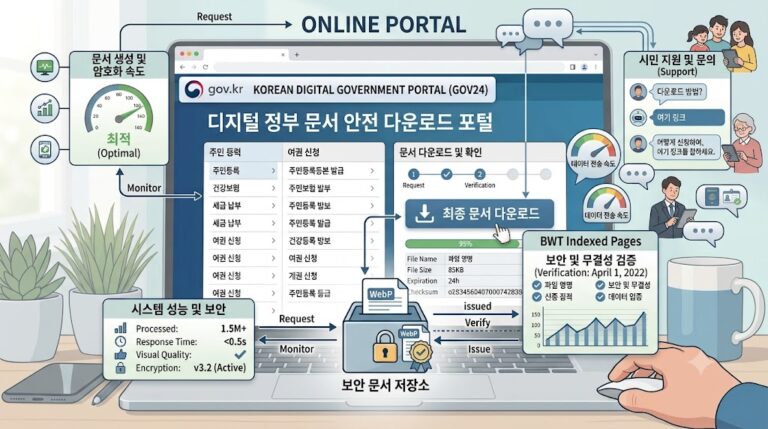 공동인증서 없이 정부24 로그인하는 화면