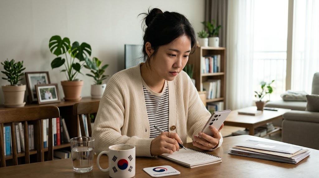 모바일 전입신고 신청
